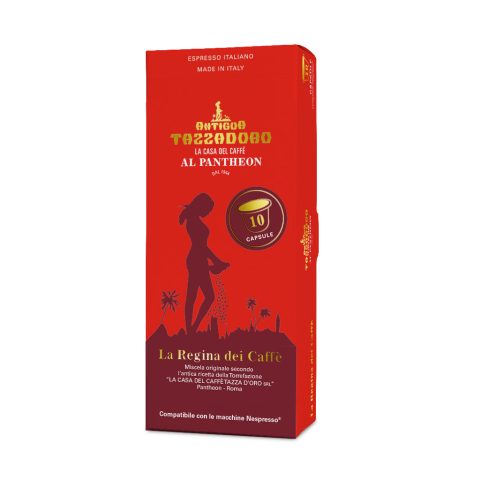 La Regina dei Caffè - 10 Coffee Capsules Box
