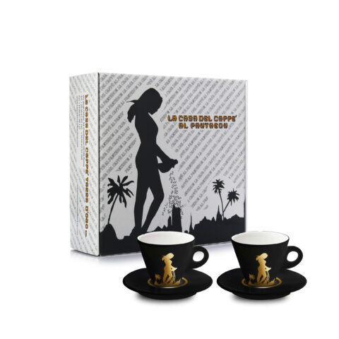 GIFT BOX <br /> SET OF 2 CAPPUCCINO CUPS<br />