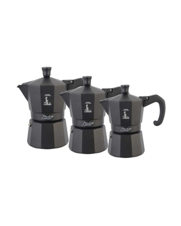 Miss Moka Prestige Induzione AllBlack <br/>2/3/6 tz
