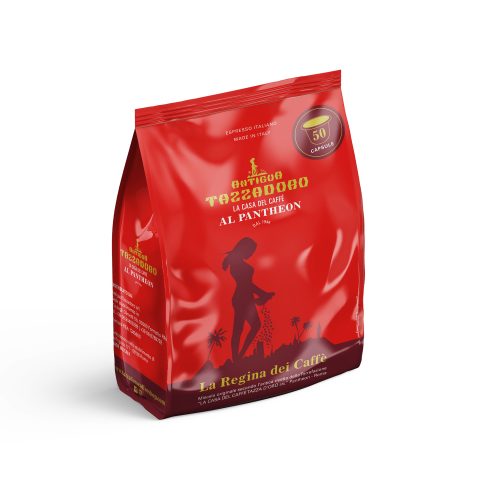 La Regina dei Caffè - 50 Coffee Capsules Nespresso System Bag